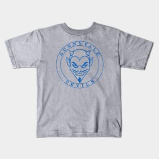 Sunnyvale Devils (blue-worn) [Rx-Tp] Kids T-Shirt